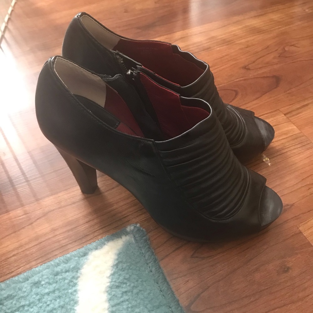 Max Studio 6.5 Open Toe Bootie - image 2